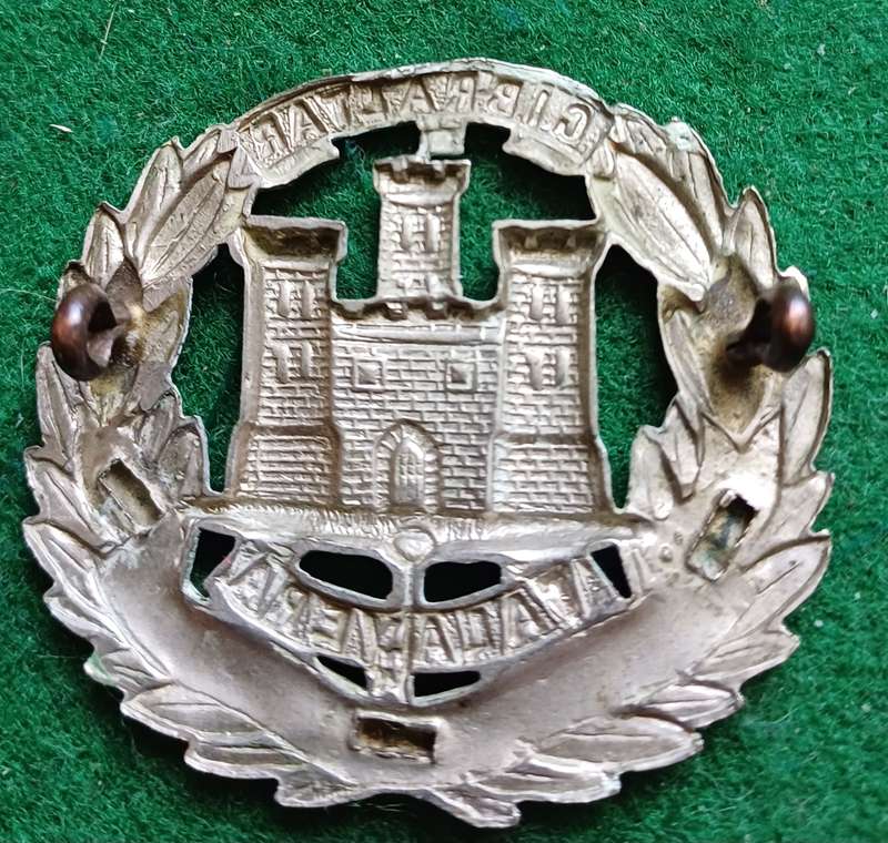 British Army, Northamptonshire regt BiM Victorian cap badge with lugs