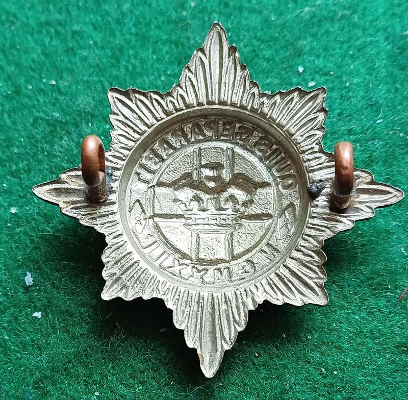 British 4th Royal Irish Dragoon Guards cap badge