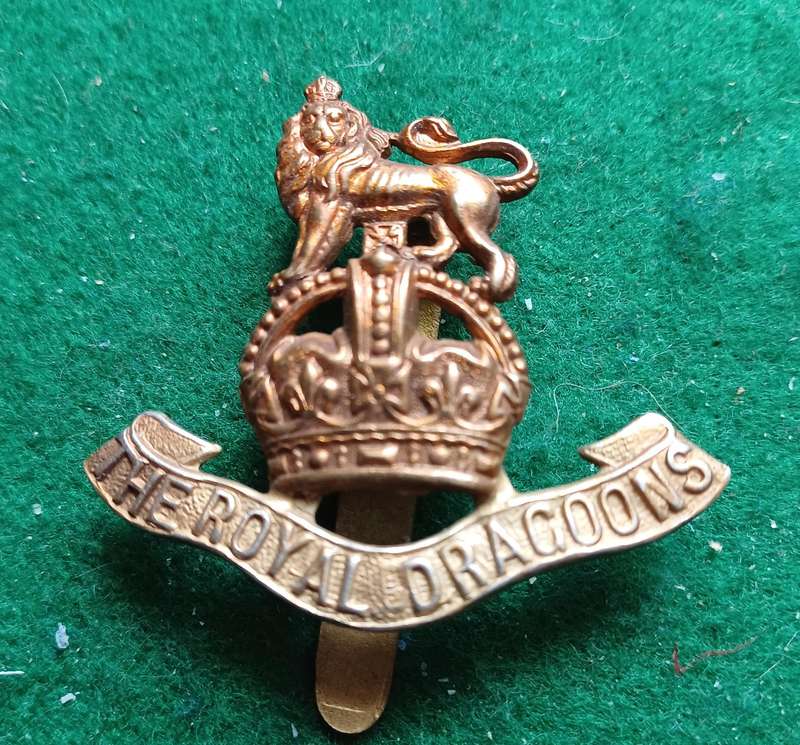 The Royal Dragoons BiM cap badge