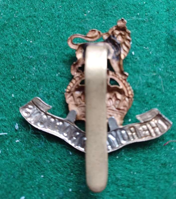 The Royal Dragoons BiM cap badge