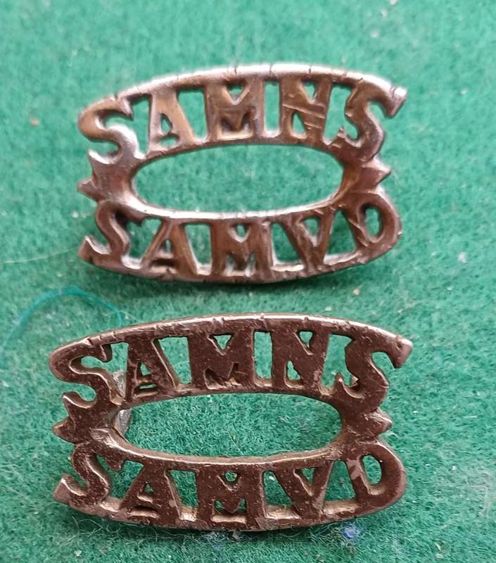 South African Military Nursing Service titles pair
