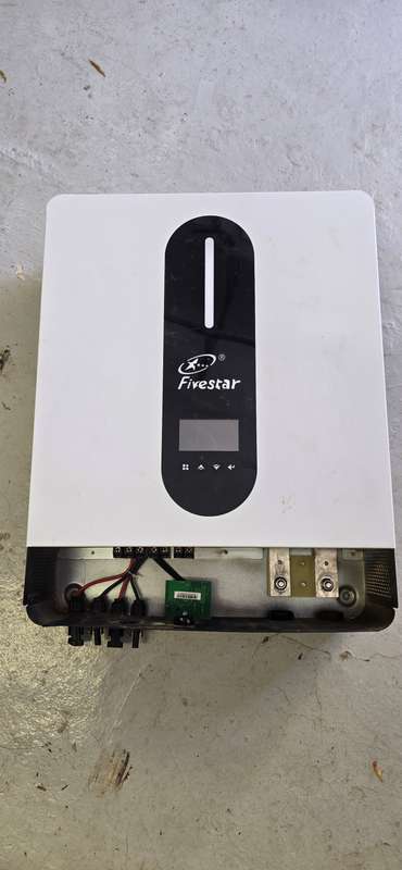 Fivestar 15KVA 12KW MPPT Wifi Hybrid Dual PV Input 48V Inverter (BATTERY CIRCUIT NOT WORKING)