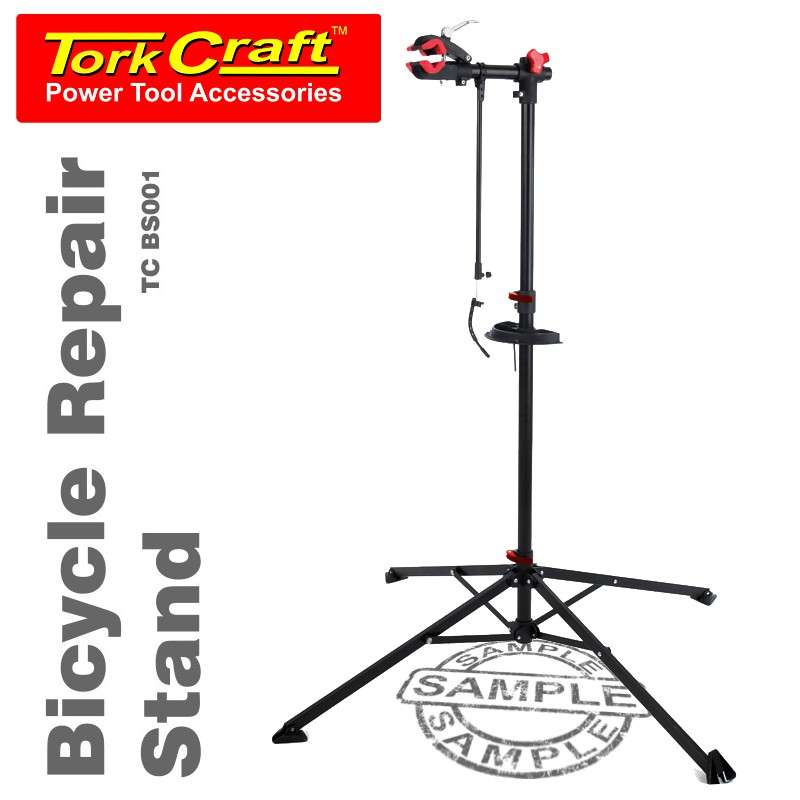 GENUINE TORK CRAFT - BICYCLE REPAIR WORK & STORAGE STAND COMPACT BIKE TC BS001