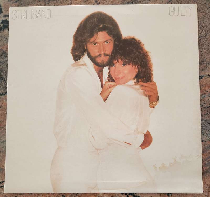 BARBRA STREISAND Guilty - Gatefold (VG+/VG+) CBS DNW 2560 SA Pressing 1980 - Inner with lyrics