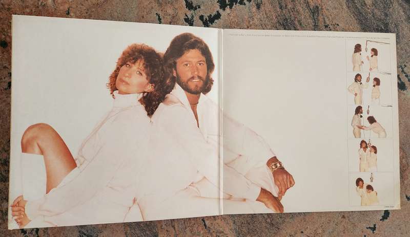 BARBRA STREISAND Guilty - Gatefold (VG+/VG+) CBS DNW 2560 SA Pressing 1980 - Inner with lyrics