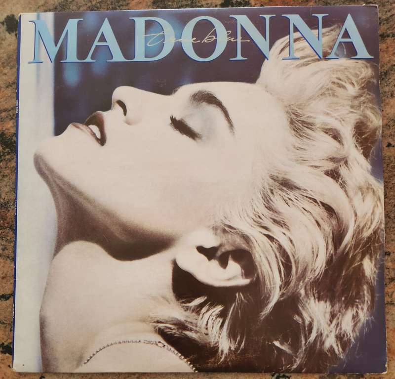 MADONNA True Blue (VG+/VG+) Sire WBC 1604 SA Pressing - Lyrics inside