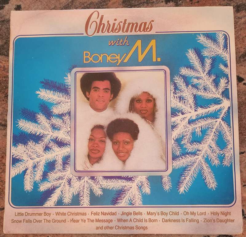 BONEY M Christmas With (VG+/VG) Hansa ML 4634 SA Pressing 1982