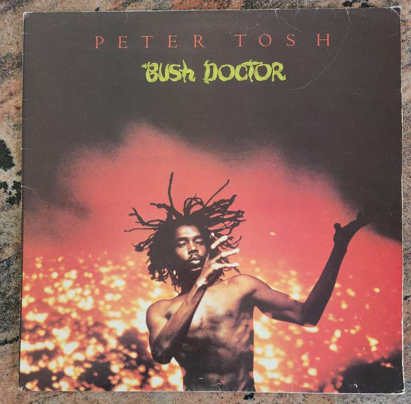 PETER TOSH Bush Doctor (VG+/VG+) EMI CUNJ(D) 39109 SA Pressing - Lyrics - RARE
