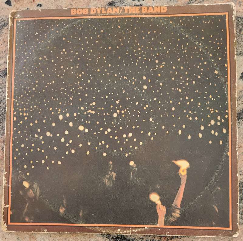 BOB DYLAN / THE BAND Before The Flood - Double LP (VG+/VG+/G+) Asylum AB 201 SA Press - Gatefold