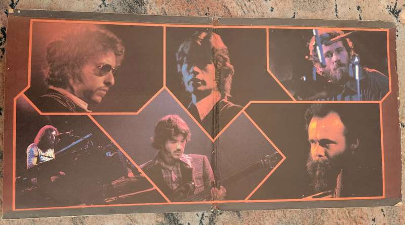 BOB DYLAN / THE BAND Before The Flood - Double LP (VG+/VG+/G+) Asylum AB 201 SA Press - Gatefold
