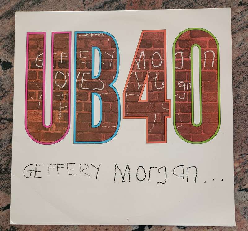 UB40 Geffery Morgan (VG+/VG+) Virgin VNC 5055 SA Pressing 1984