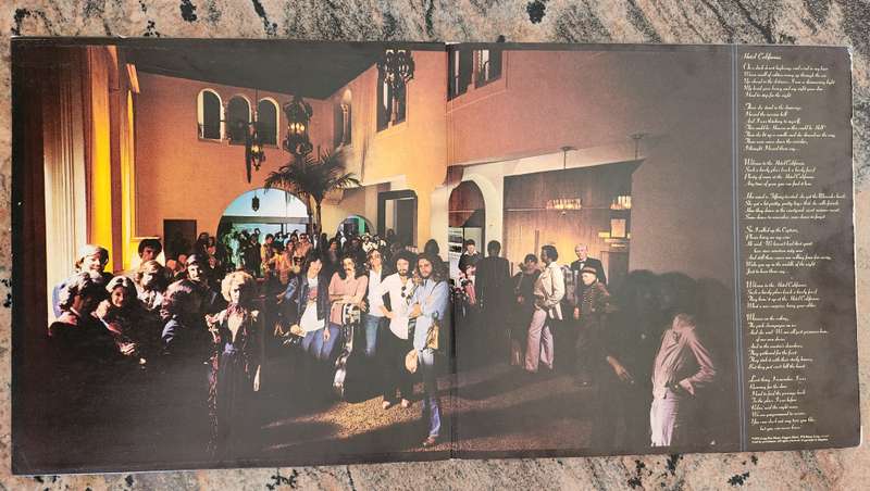 THE EAGLES Hotel California - Gatefold - UK (VG+/VG) Asylum K53051 S UK Pressing