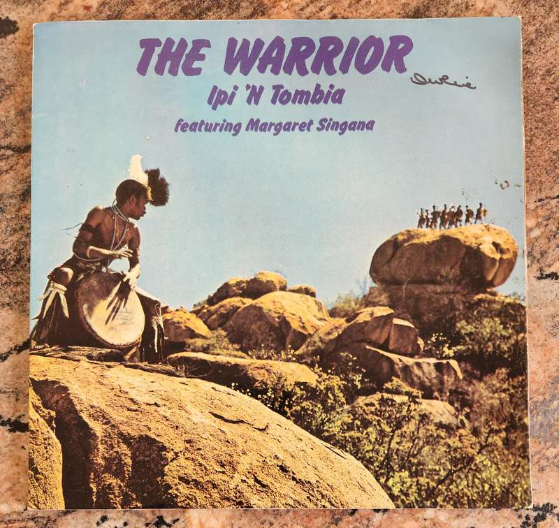 THE WARRIOR Ipi 'N Tombia Ft. Margaret Singana - Gatefold (VG+/VG+) RT RTL 4028 SA Pressing