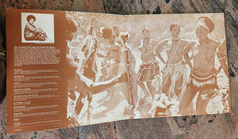 THE WARRIOR Ipi 'N Tombia Ft. Margaret Singana - Gatefold (VG+/VG+) RT RTL 4028 SA Pressing