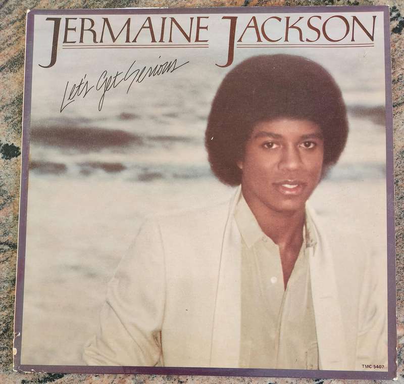 JERMAINE JACKSON Let's Get Serious (VG+/VG+) Motown TMC 5407 SA Pressing