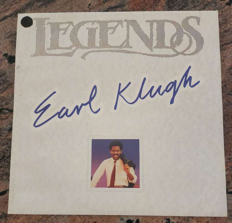 EARL KLUGH Legends - The Best Of (VG+/VG+) LGNDS 1596530 SA Pressing 1986 - RARE