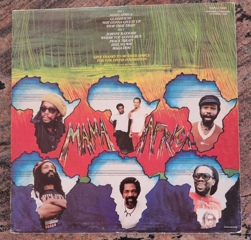 PETER TOSH Mama Africa (VG/VG) EMI CCP(L) 1040 SA Pressing 1983
