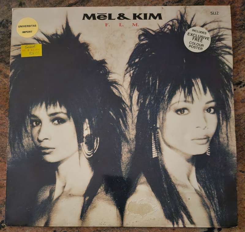 MEL & KIM FLM (VG+/VG+) Supreme SU2 UK Press 1987 - Lyrics inside