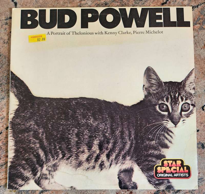 BUD POWELL  A Portrait of Thelonious with Kenny Clarke, Pierre Michelot (VG/VG) CBS STR 20048 SA