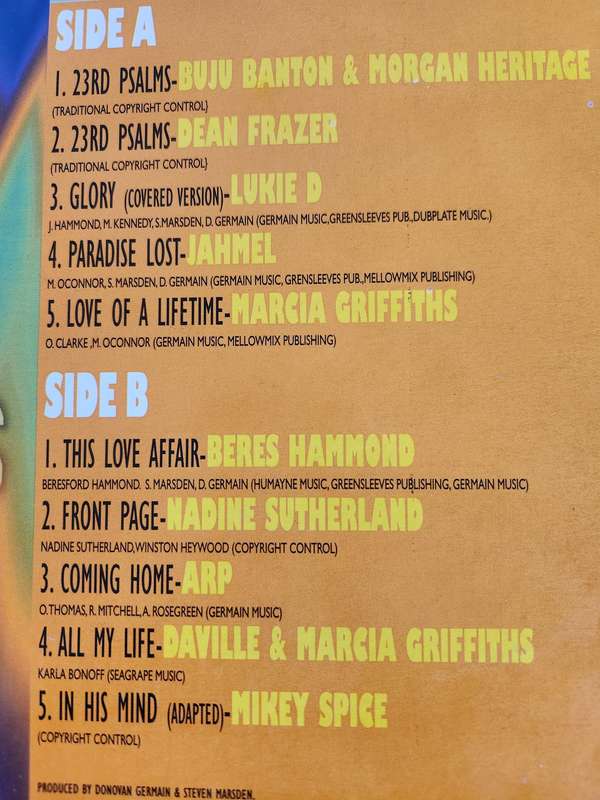 SELECTOR'S CHOICE Various Original Artists (VG+/VG+) Germain PHLP-2094 US Pressing 2000