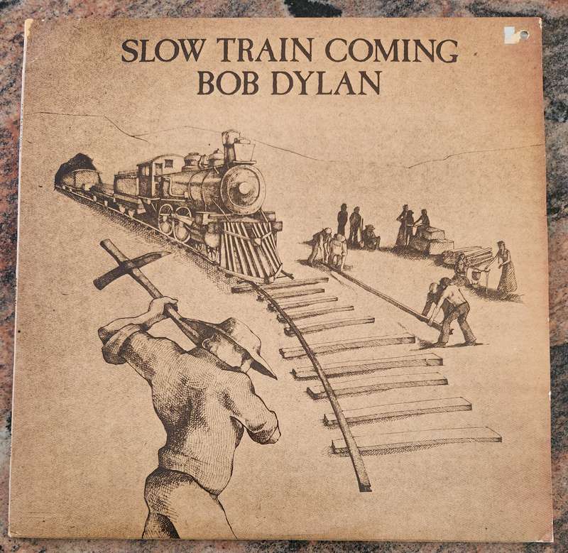 BOB DYLAN Slow Train Coming (Very Good+/Very Good) CBS DNW 2402 SA Pressing
