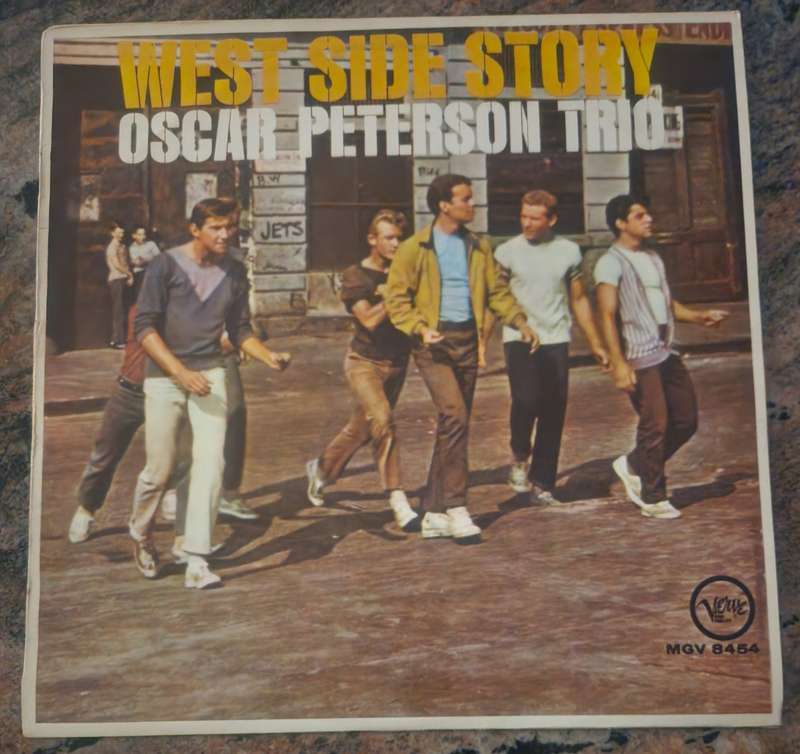 OSCAR PETERSON TRIO West Side Story (VG+/VG) Verve MGV 8454 SA Pressing
