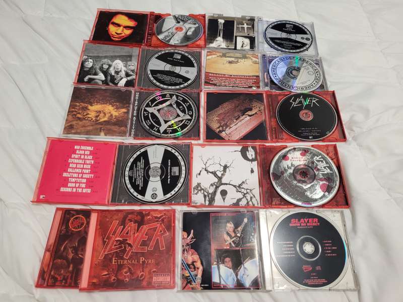Slayer CD collection x 11