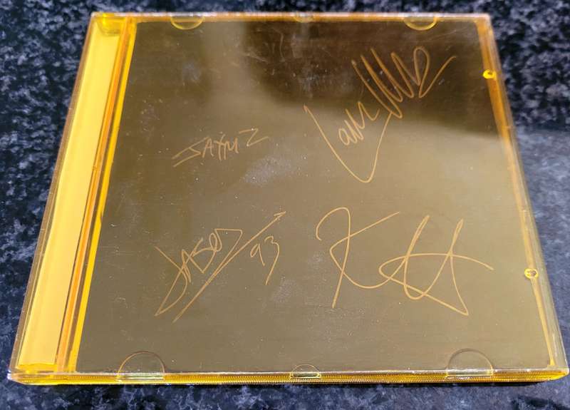 Metallica - Metallica - Self Titled/Black Album CD Gold Signature Edition