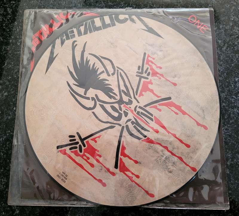 Metallica - One 12" Vinyl Picture Disc RARE