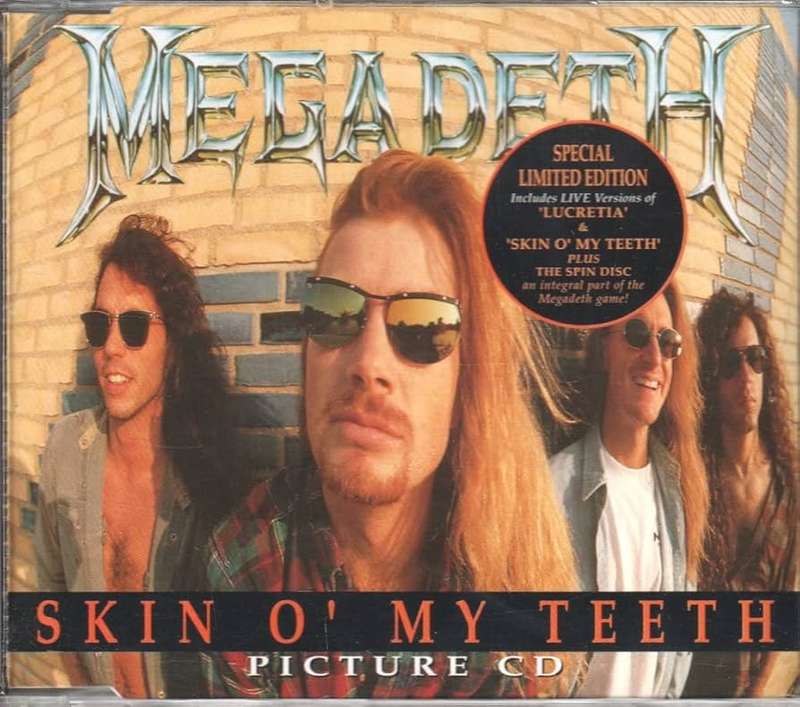 Megadeth - Skin O' My Teeth CD Single