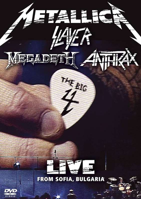 Metallica / Slayer / Megadeth / Anthrax  The Big 4: Live From Sofia, Bulgaria DIGI DVD