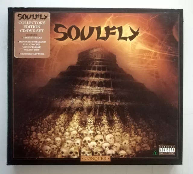 Soulfly - Conquer COLLECTORS EDITION