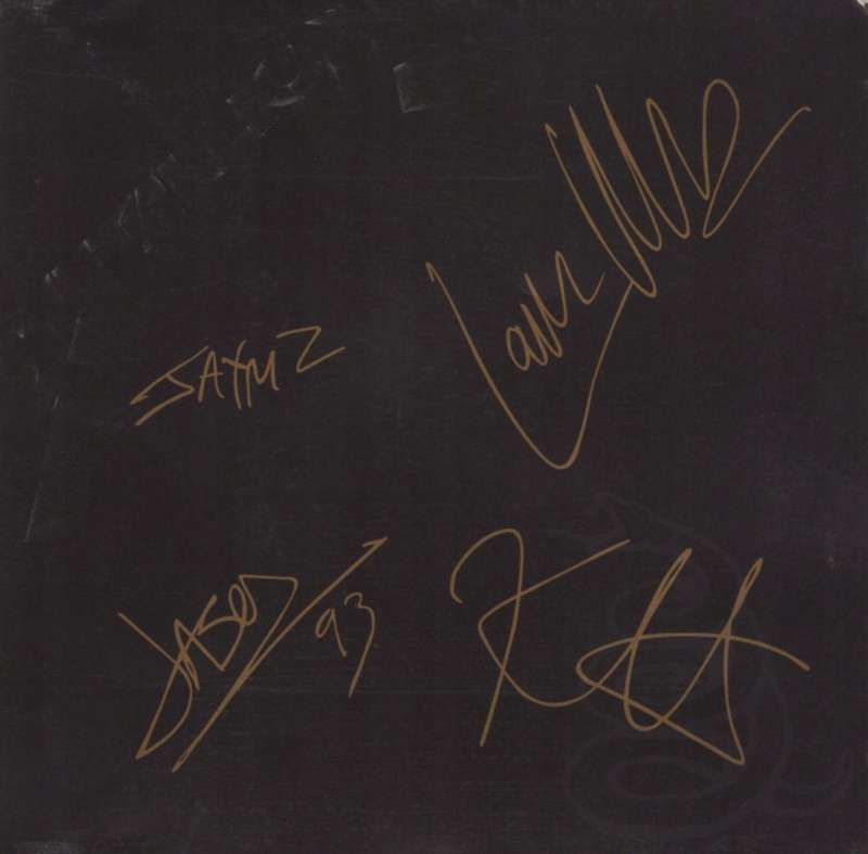 Metallica - Metallica - Self Titled/Black Album CD Gold Signature Edition