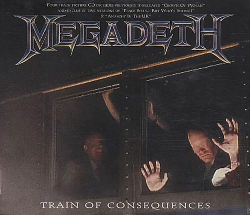 Megadeth - Train Of Consequences CD Single