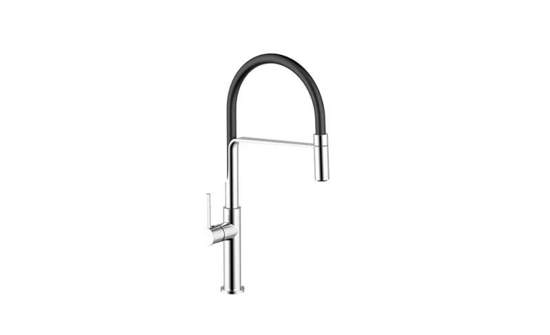 Tivoli Varano Black & Chrome Sink Mixer 15 Year Guarantee