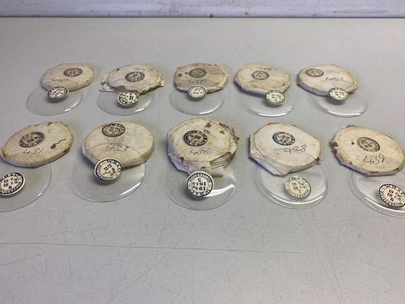 Hunter pocket watch crystals - pick a size