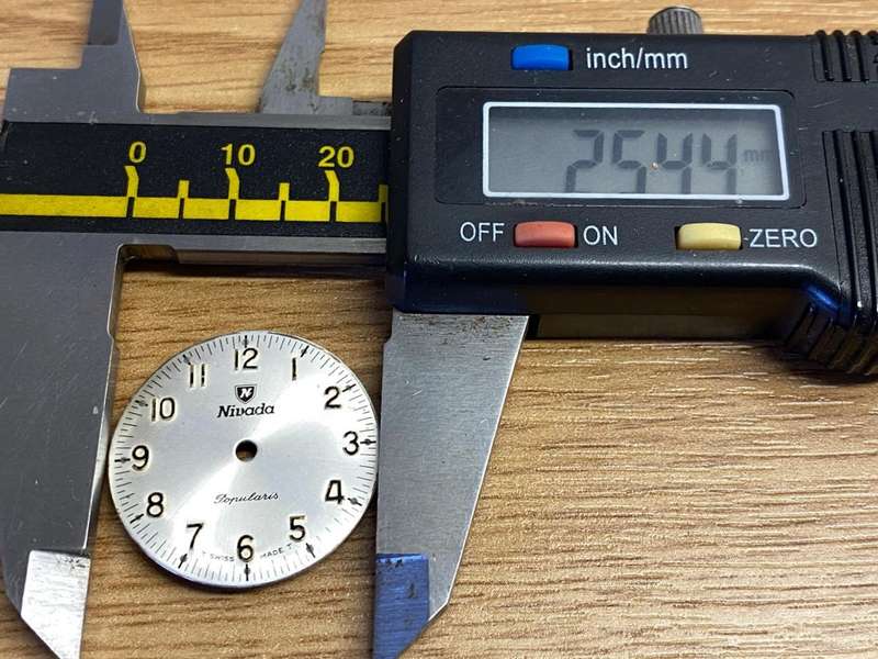 NIVADA POPULARIS - 25.5mm dial