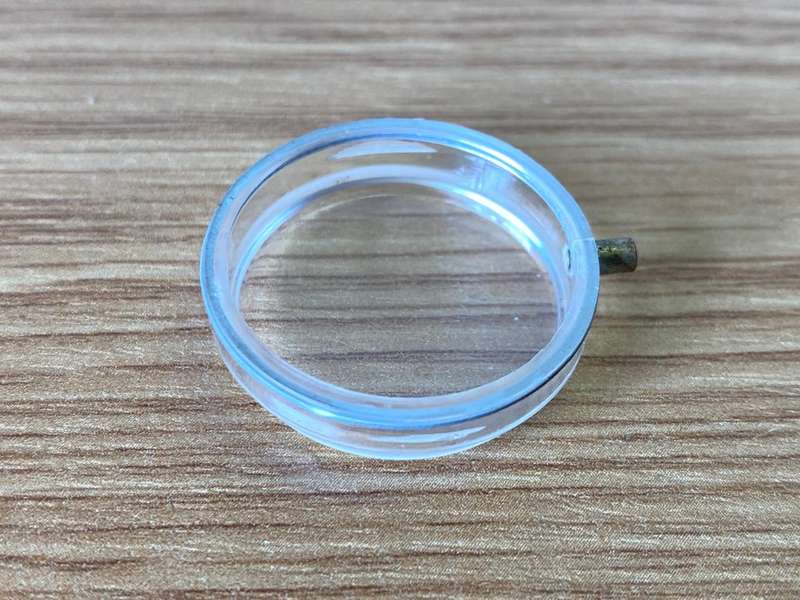 272mm acrylic crystal with crown sleeve