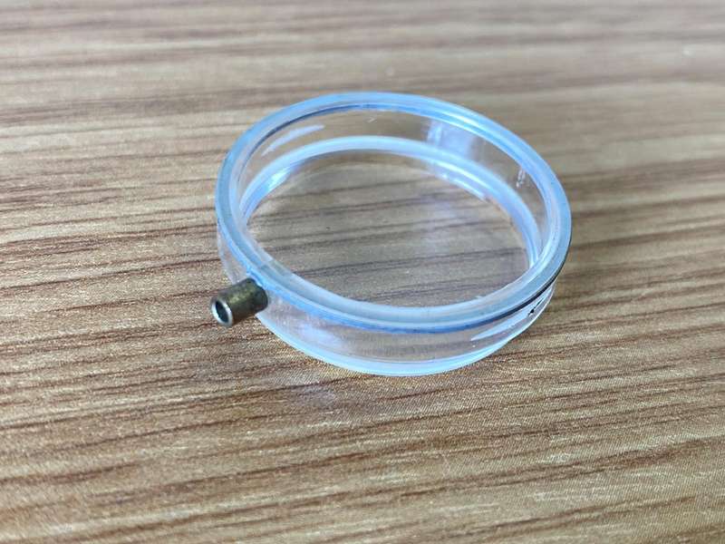 272mm acrylic crystal with crown sleeve