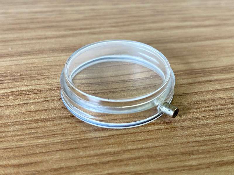 272mm acrylic crystal with crown sleeve