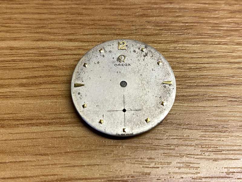 Omega dial with sub seconds - 29.5mm