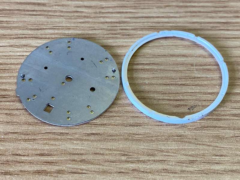 Pulsar Chronograph Y182 dial
