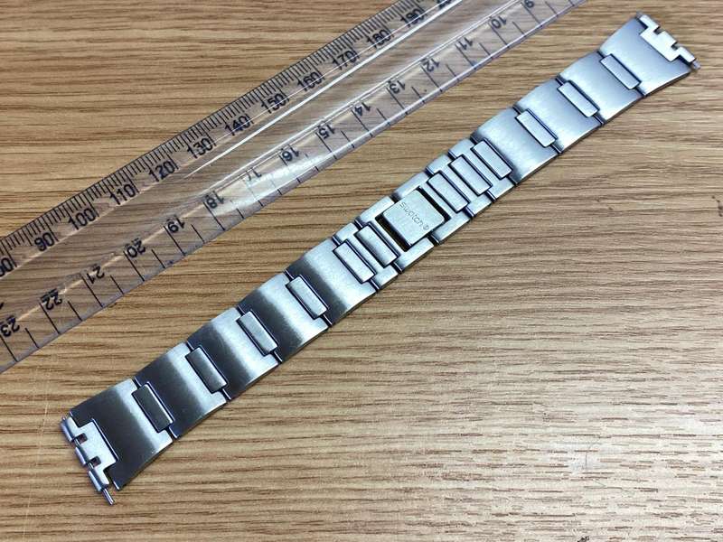 SWATCH - stainless steel strap