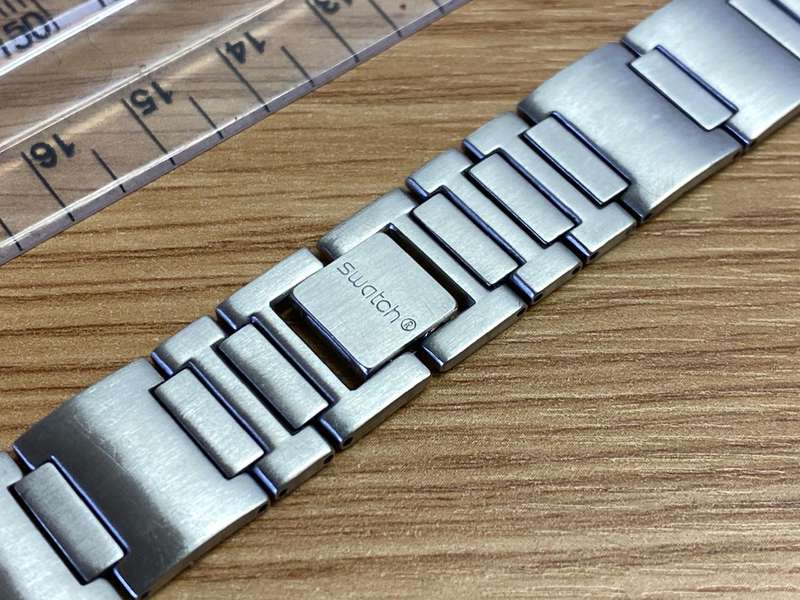 SWATCH - stainless steel strap