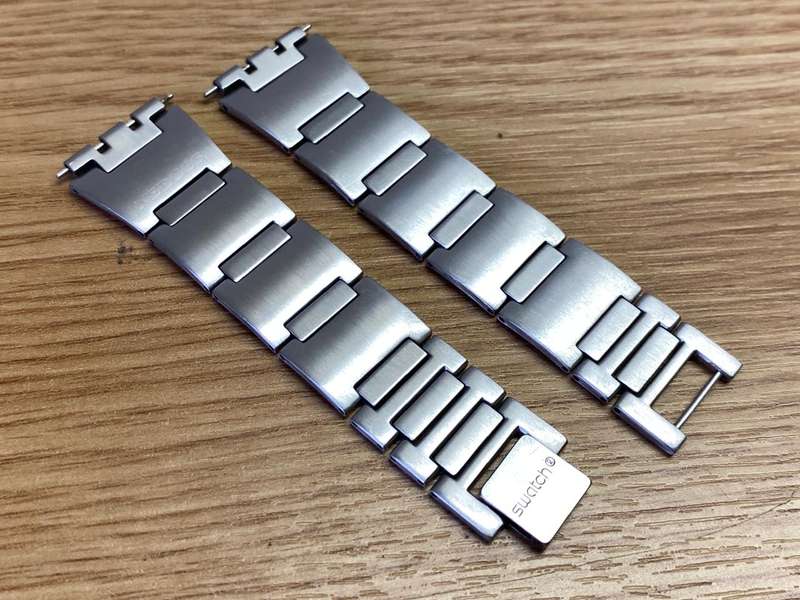 SWATCH - stainless steel strap