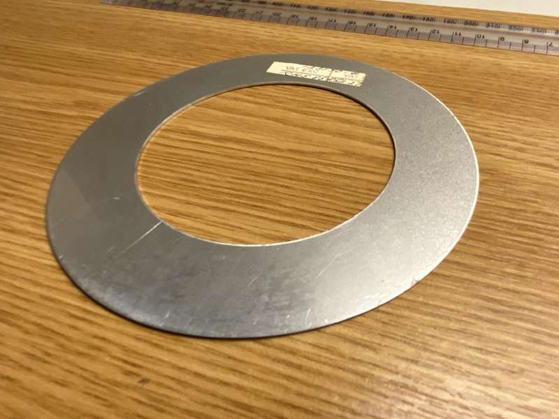 130mm open face clock dial