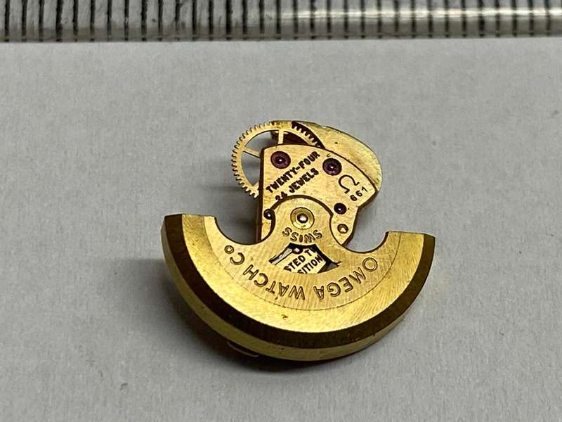 OMEGA - rotor & upper bridge for caliber 661 movement