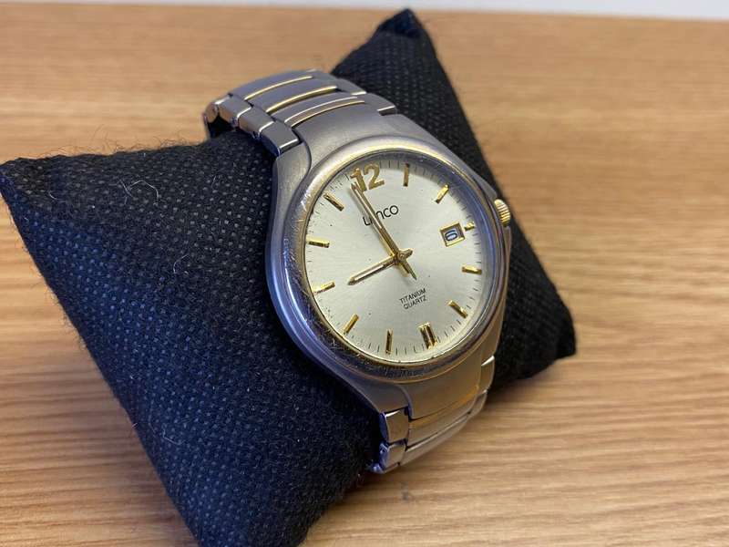 Lanco Titanium quartz gents watch