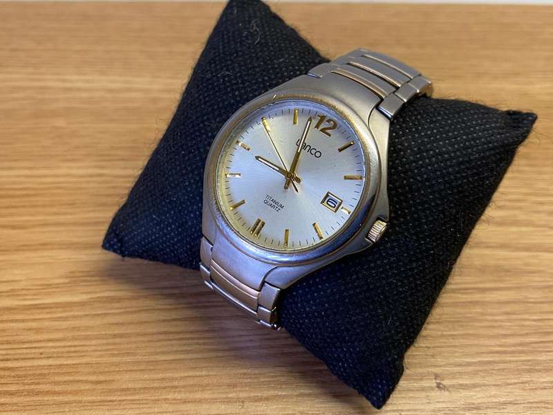 Lanco Titanium quartz gents watch