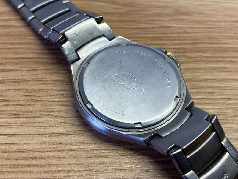 Lanco Titanium quartz gents watch